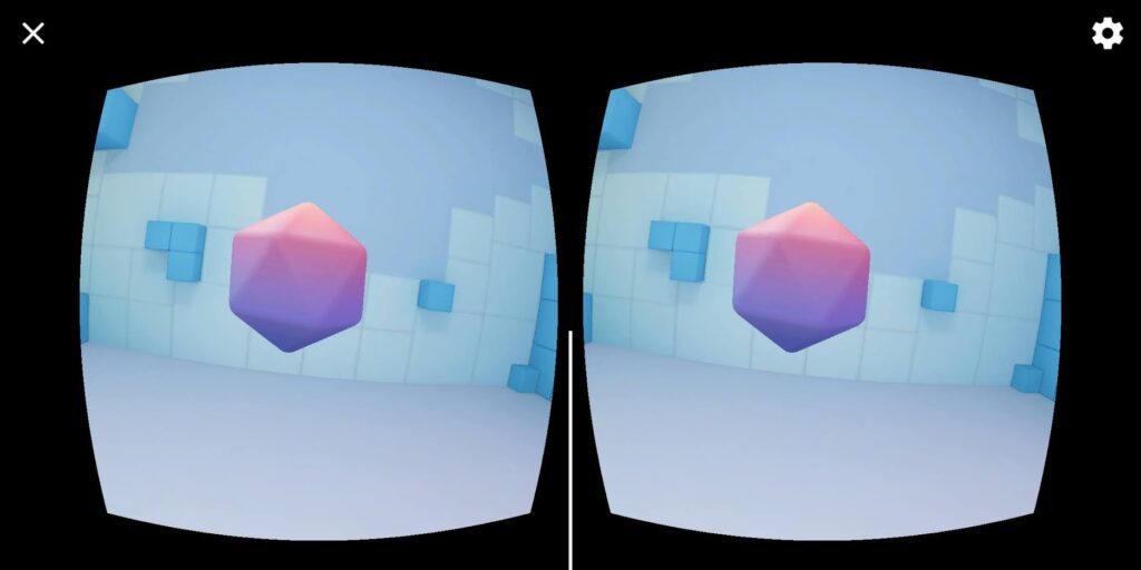 Google Cardboard XR Plugin for Unity Escene Demo